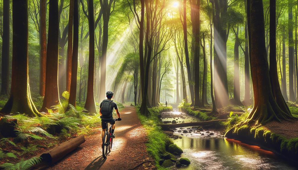 Biking for Calm The Benefits of Cycling in Nature