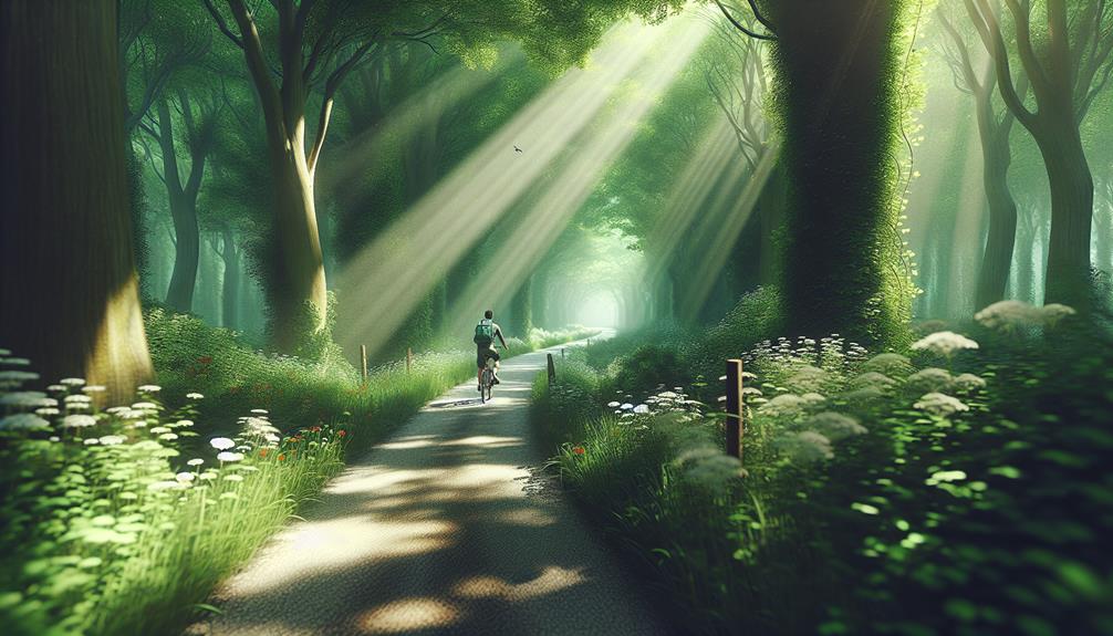 Biking for Calm The Benefits of Cycling in Nature