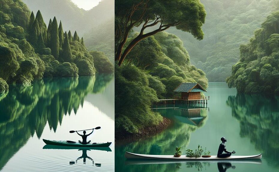 Kayaking and Canoeing Mindful Water Adventures